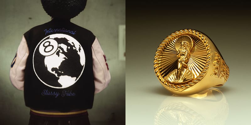 Stussy 40th Anniversary Varsity Jacket & Ring | Hypebae