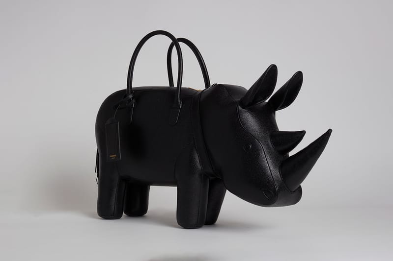 Shop Thom Browne s Dog Hippo Giraffe Animal Bags Hypebae