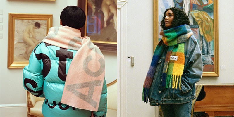 Acne Studios FW20 Scarf Collection Release | Hypebae