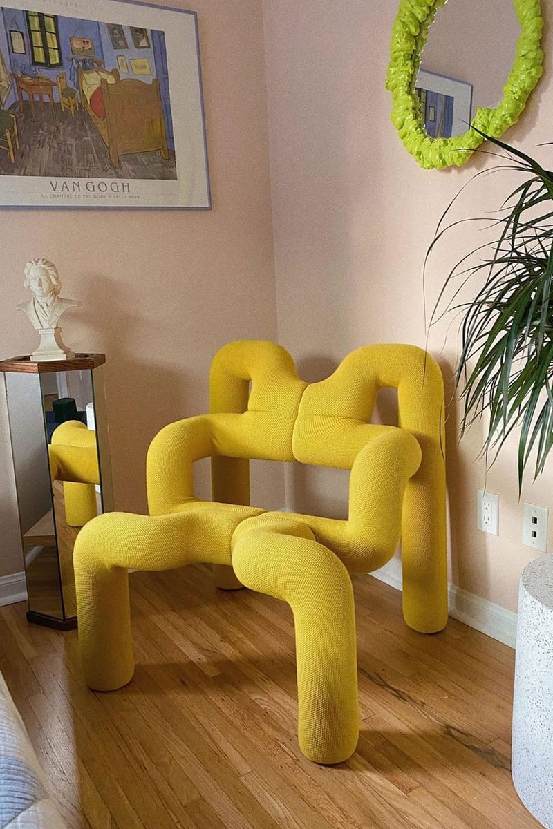 Yellow accent discount chairs for sale