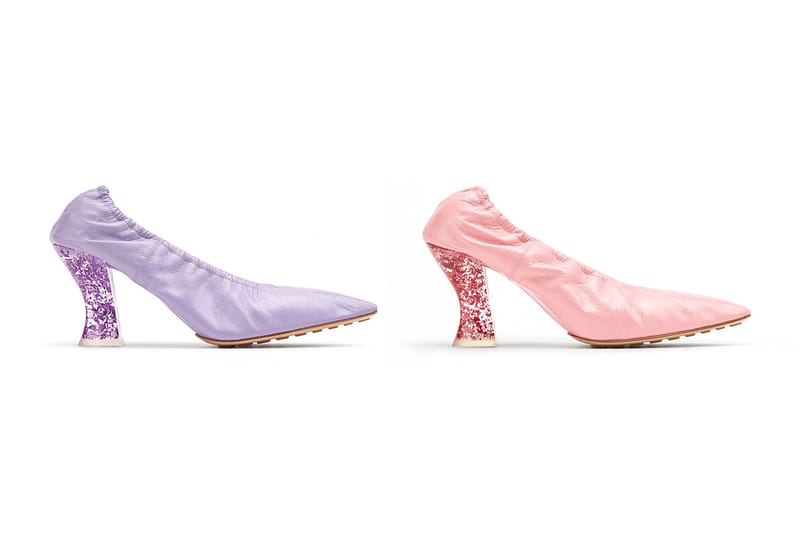 Bottega Veneta Almond Pump Features Snow Globe Heel | Hypebae