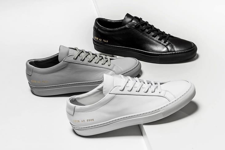 Common projects achilles store low black sale