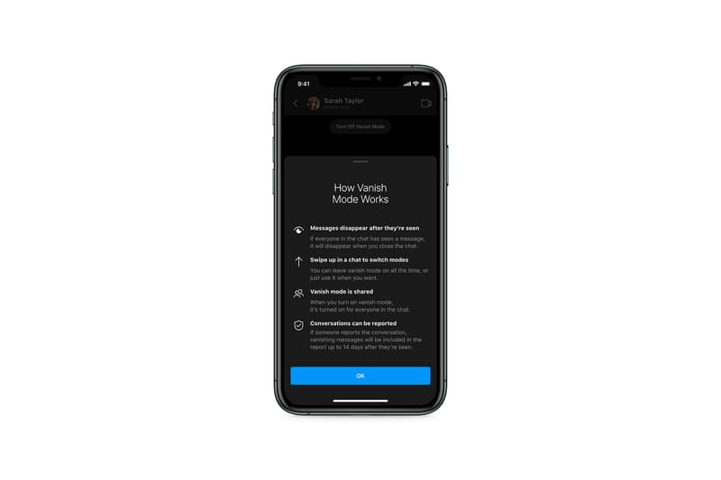 Facebook's Vanish Mode Makes DMs Disappear | HYPEBAE