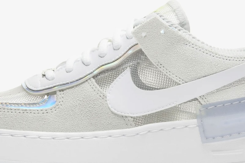 nike air force 1 shadow pure platinum