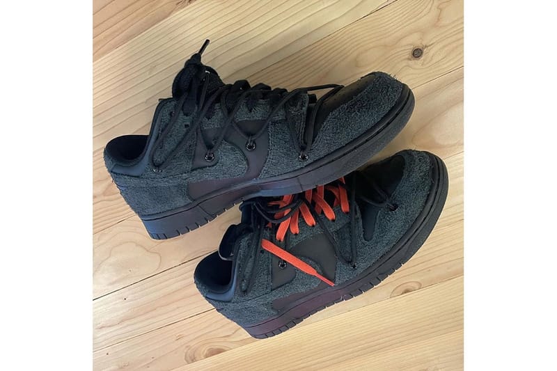 Nike off white shoes sale black
