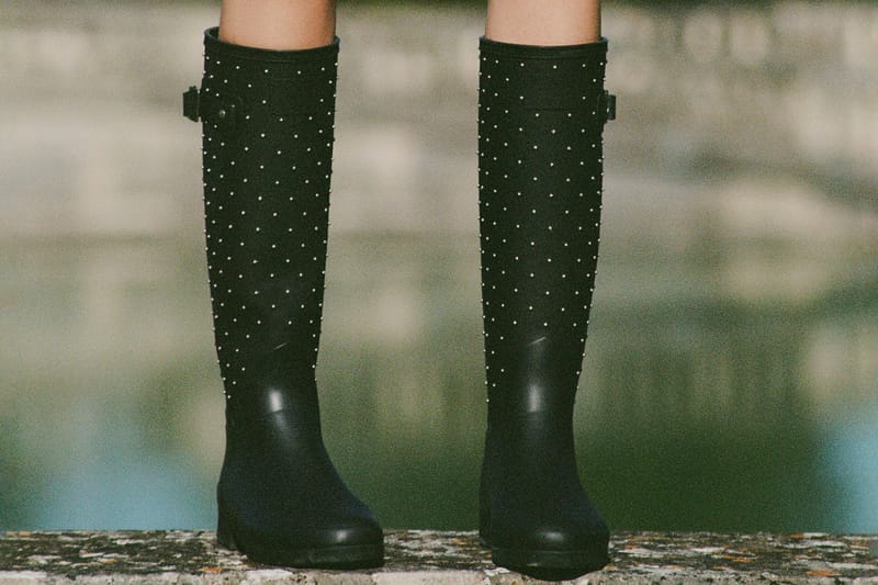 Studded hot sale rain boots