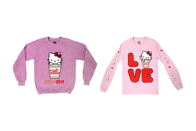 Hello kitty cup noodles sweatshirt hot sale