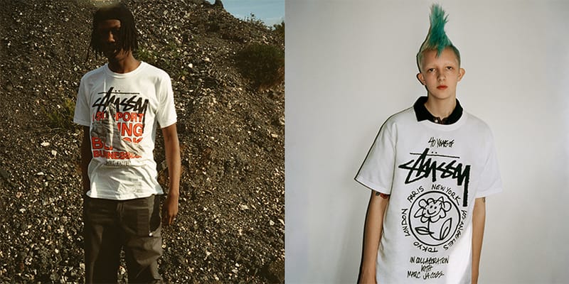 Stussy 40th Anniversary World Tour Tee Collection | Hypebae