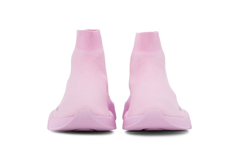 Balenciaga pink sock shoes clearance