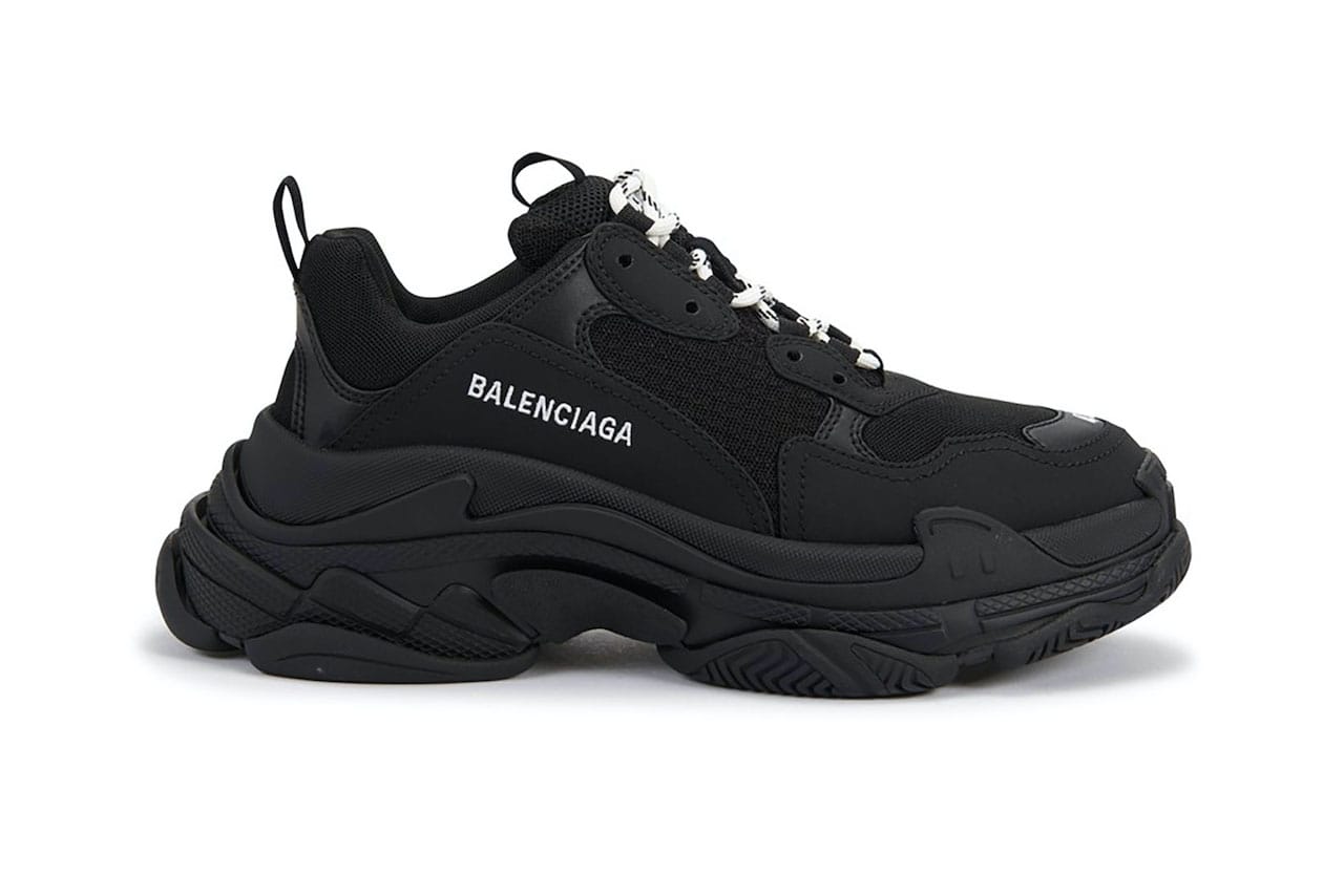 Balenciaga Triple-S Black Sneaker Release | Hypebae