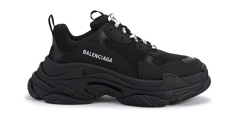 Balenciaga Triple-S Black Sneaker Release | Hypebae
