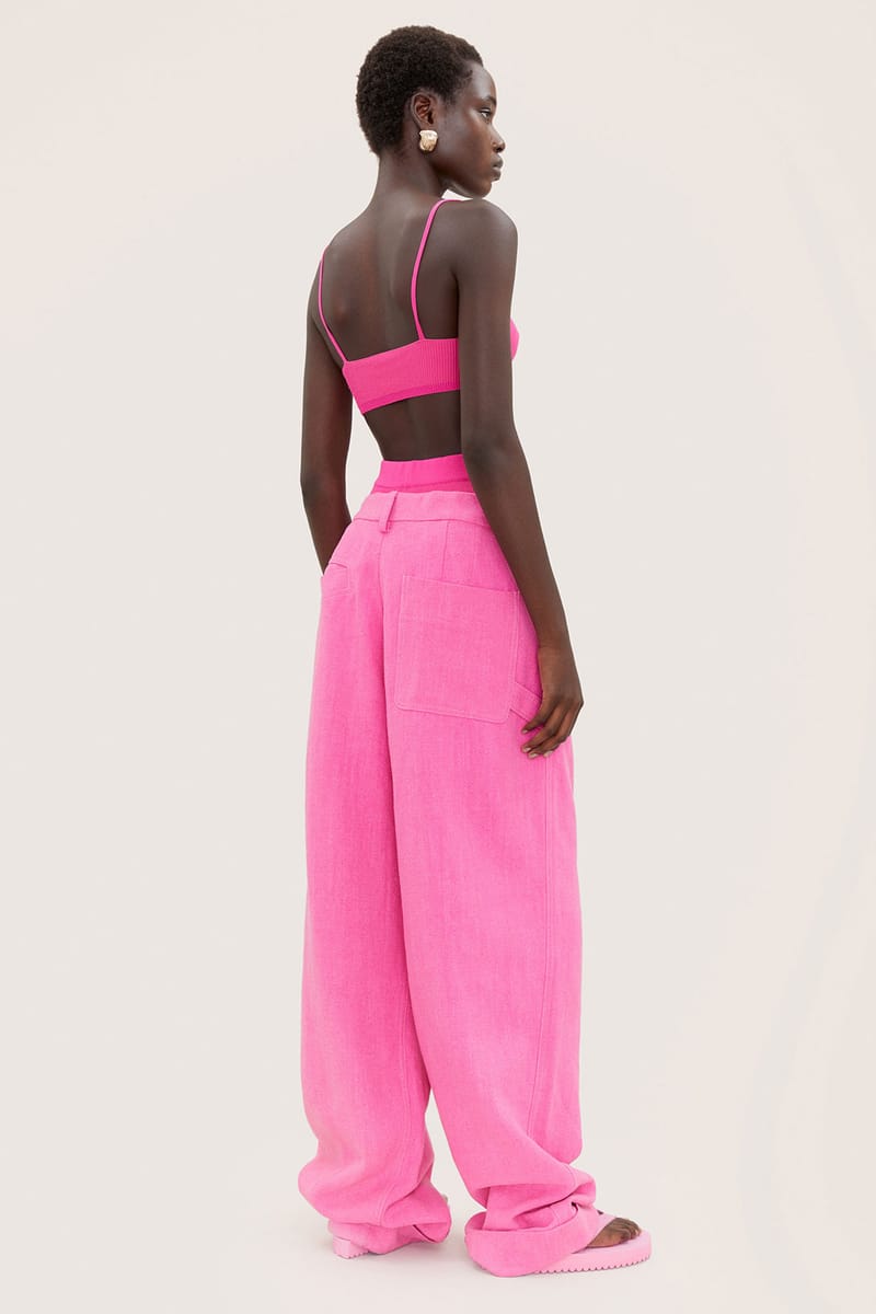 Jacquemus 2024 pink pants