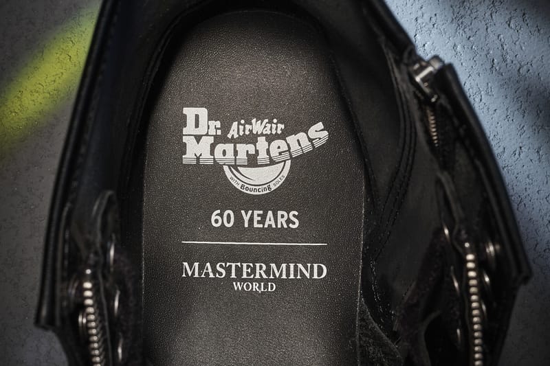 MASTERMINDWORLD Ｘ Dr.Martens 60周年限定モデル Dr. Martens x MASTERMIND WORLD 60周年記念モデル