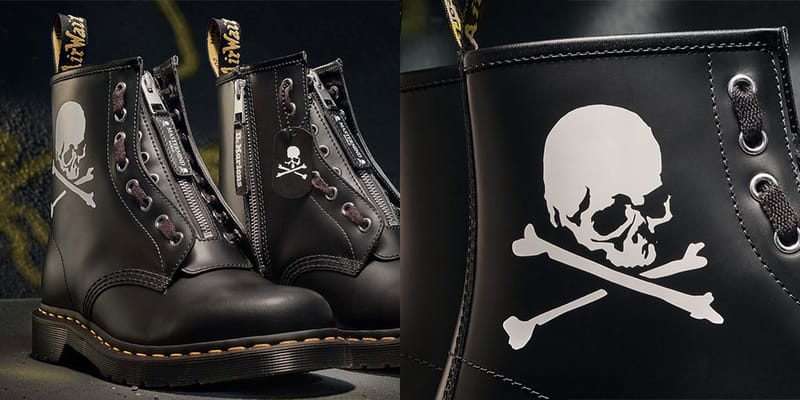 mastermind WORLD x Dr. Martens 1460 Punk Boots | Hypebae