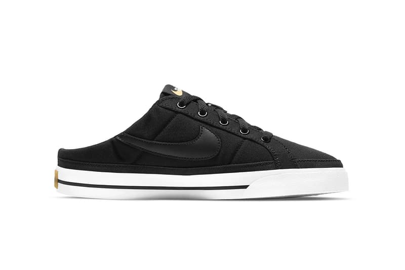 womens court legacy mule in white