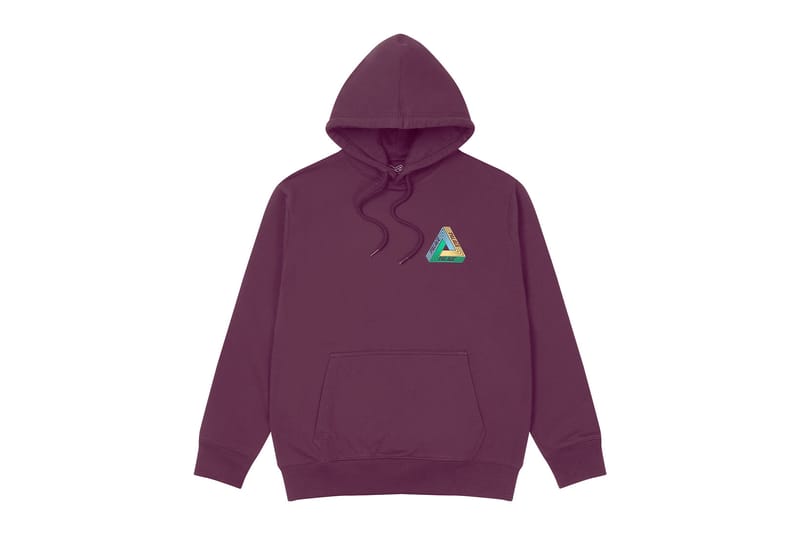Palace sales purple hoodie