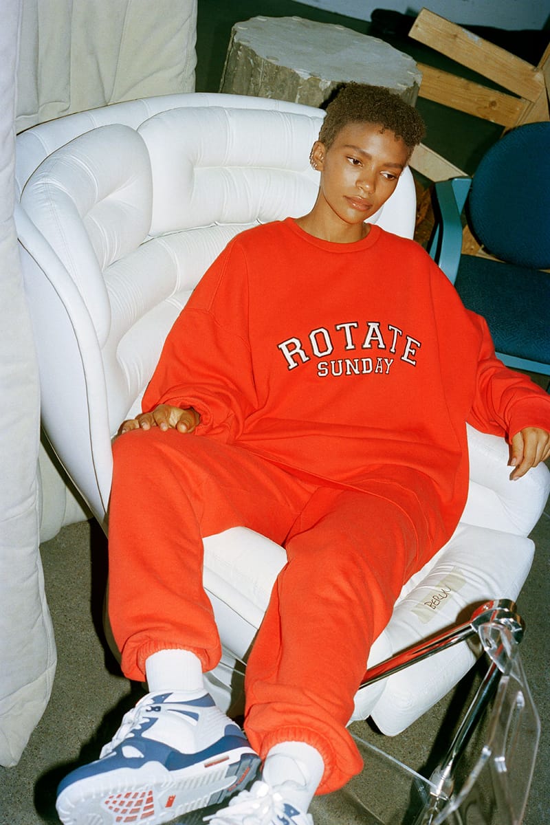 Rotate sunday sweatshirt online red