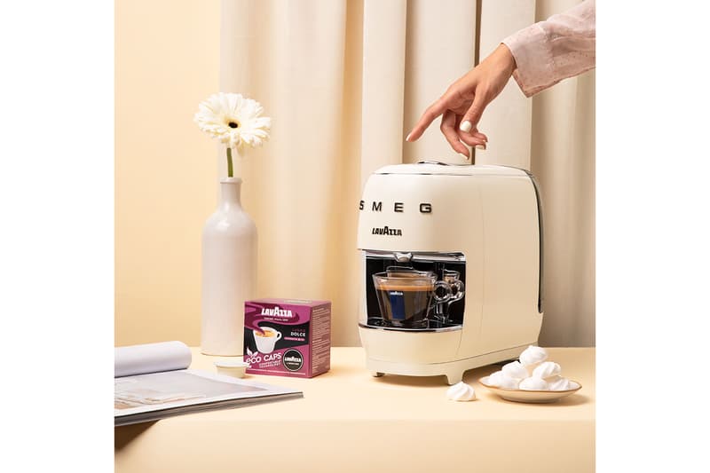 Smeg x Lavazza Capsule Coffee Machine Release HYPEBAE