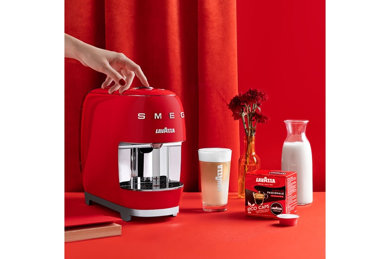 Smeg x Lavazza Capsule Coffee Machine Release Hypebae