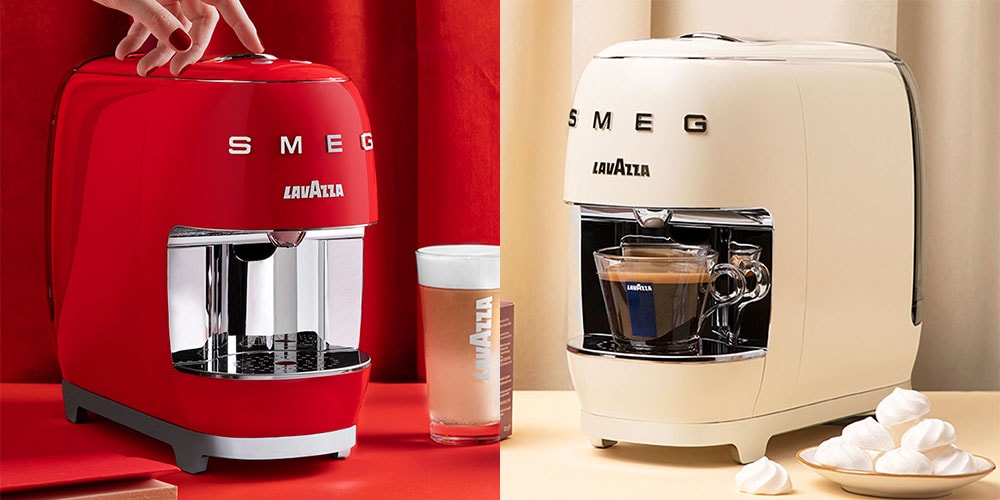 Smeg x Lavazza Capsule Coffee Machine Release Hypebae