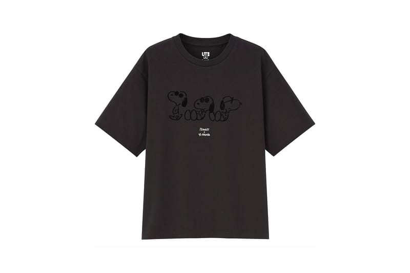 UNIQLO スヌーピーYU NAGABA キャップ（ブラック） UNIQLO - UNIQLO スヌーピーYU NAGABA キャップ（ブラック）の
