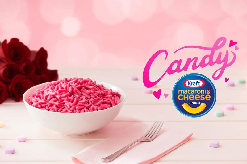 Kraft Launches Pink Candy Mac & Cheese for V-Day | Hypebae
