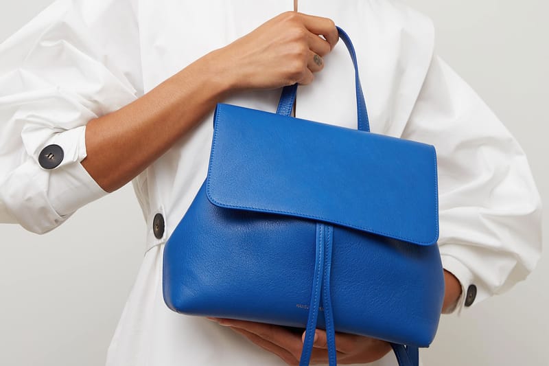 mansur gavriel leather bag