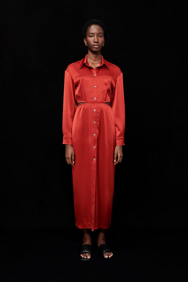 Nanushka hotsell shirt dress