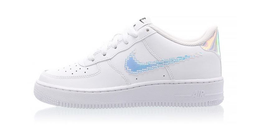air force 1 low iridescent swoosh