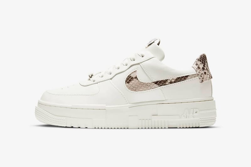 White snakeskin air force 1 sale