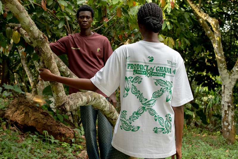 Green white outlet t shirt