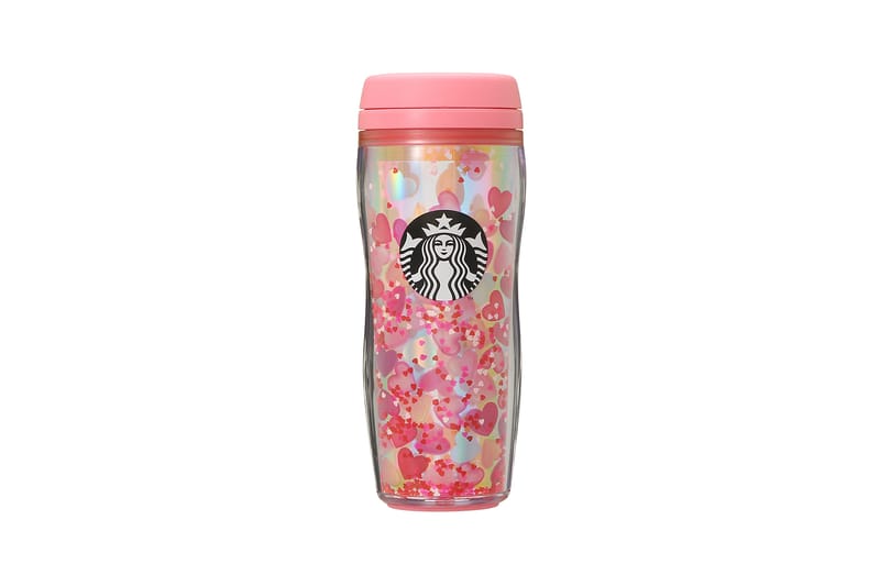 STARBUCKS Japan Valentine’s Day outlets Tumbler 2019 NEW Pink Hearts Rare HTF Valentines