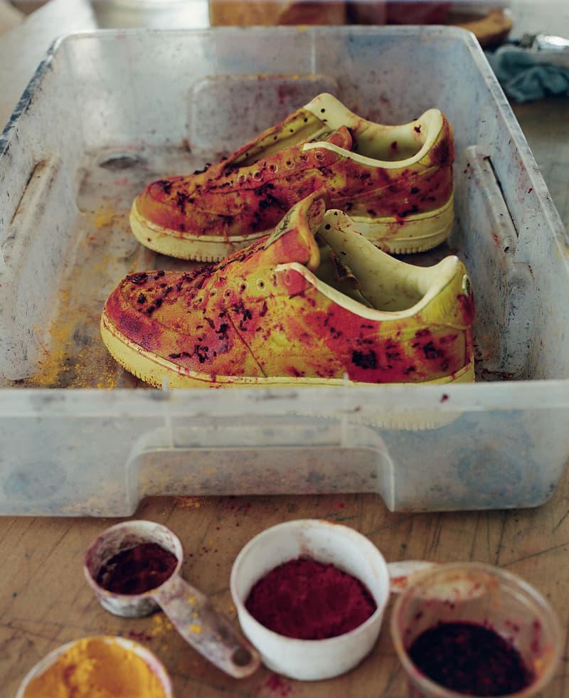 stussy air force 1 dyed