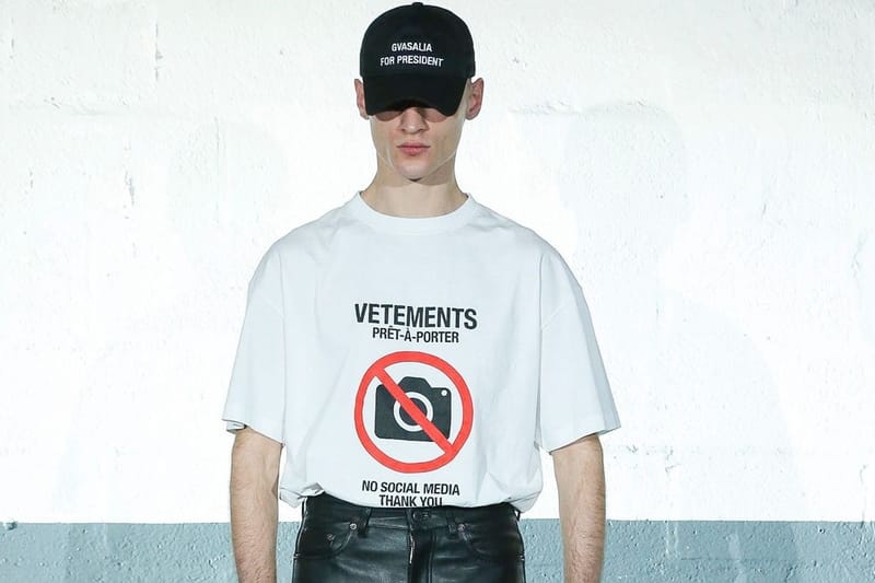 Vetements Returns to Paris Fashion Week Schedule Hypebae