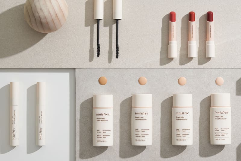 innisfree Vegan "Simple Label" Makeup Collection Hypebae