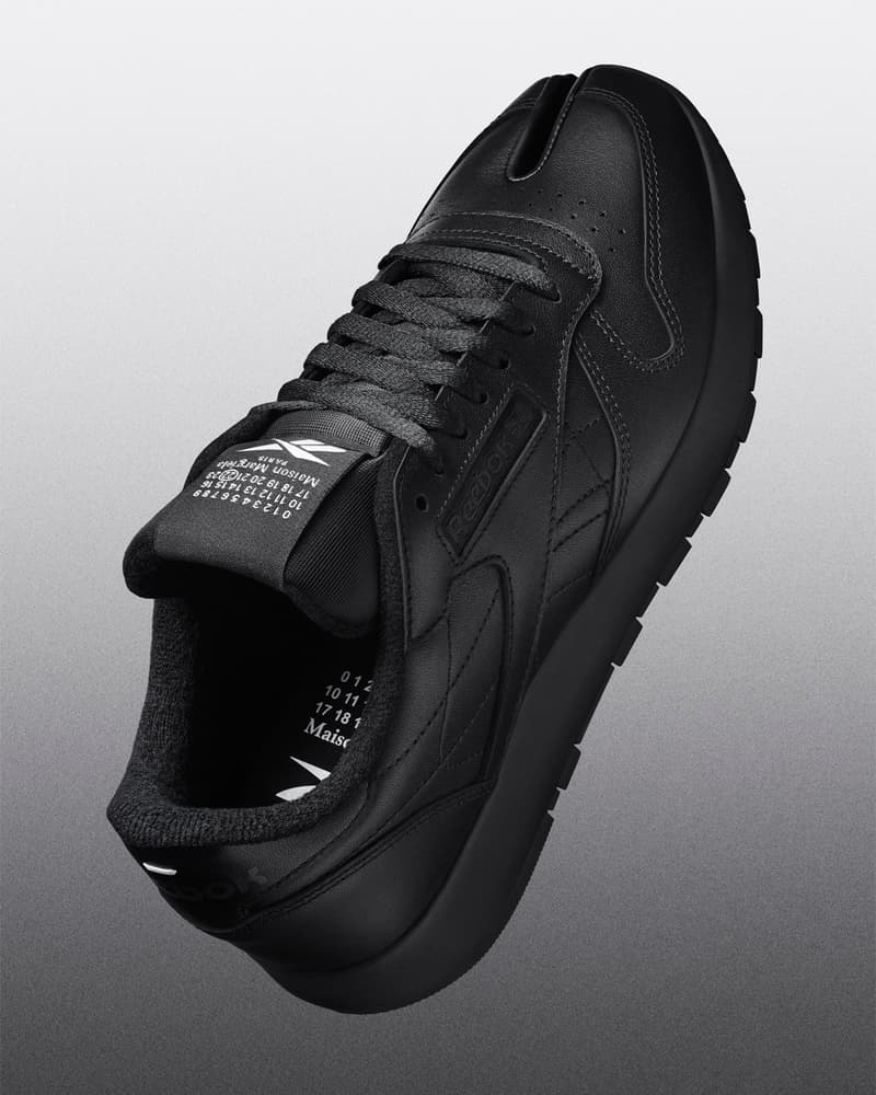 maison margiela reebok classic leather tabi