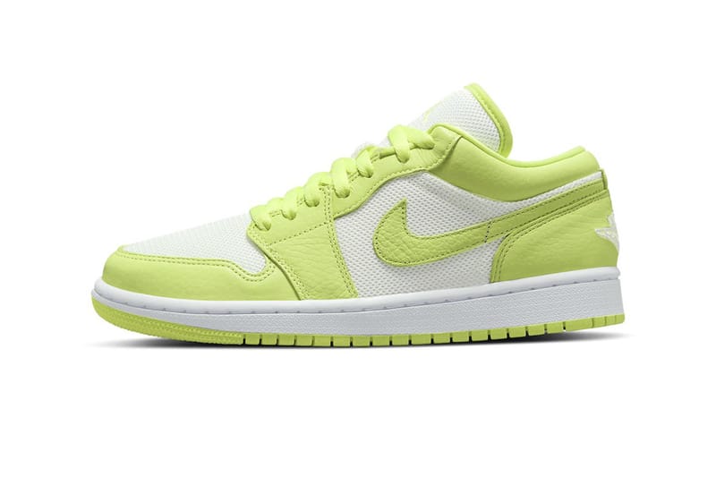 Lime green shop jordan shoes