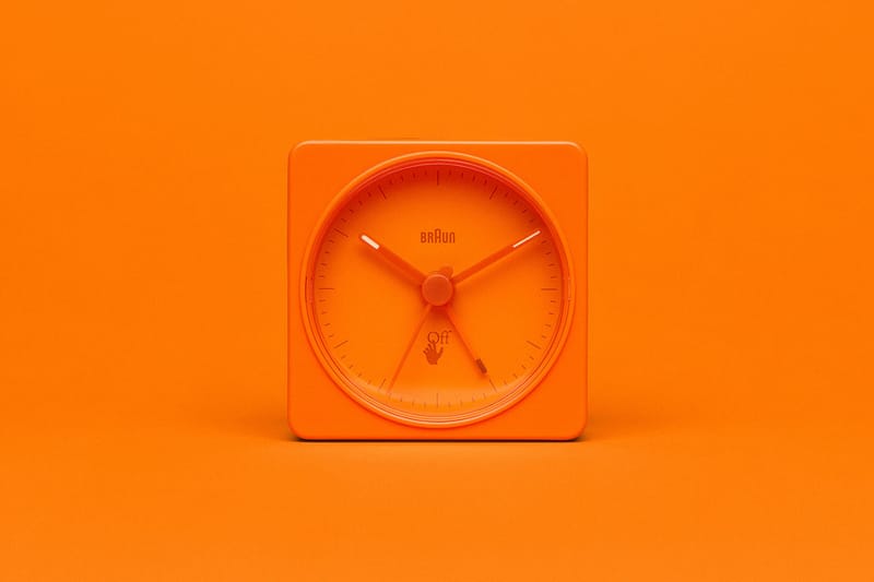 Braun x Off-White™ Alarm Clocks Release Info | Hypebae