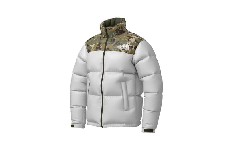 Grey camo hot sale north face