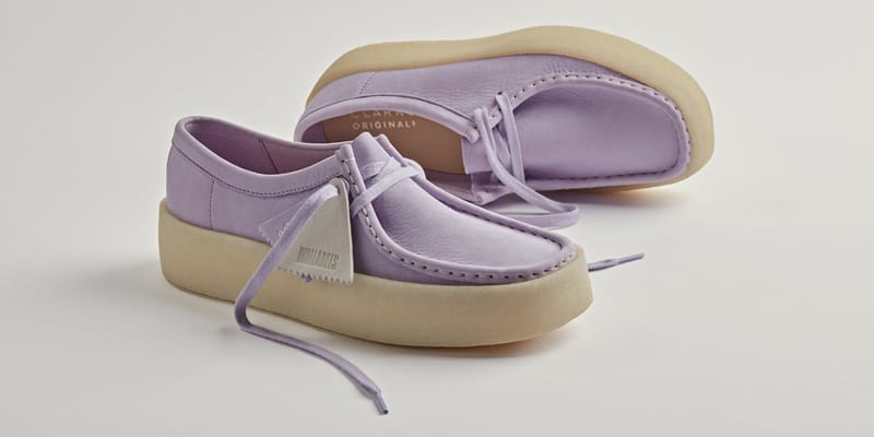 Colored online clarks wallabees