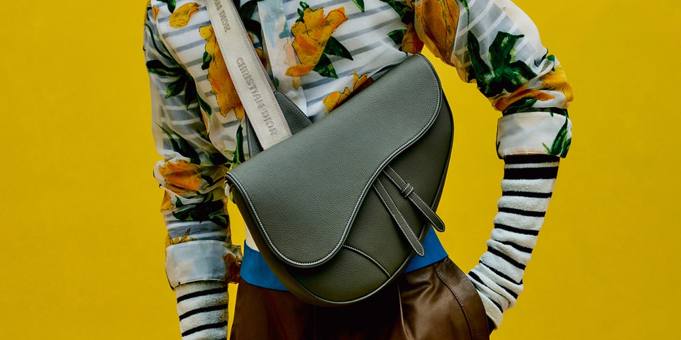 Dior Super-Sizes Saddle Bag Into Maxi | Hypebae