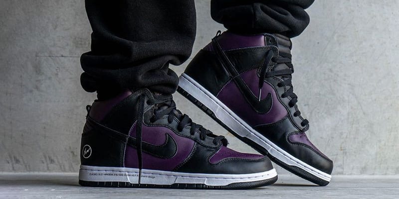 fragment design x Nike Dunk High 