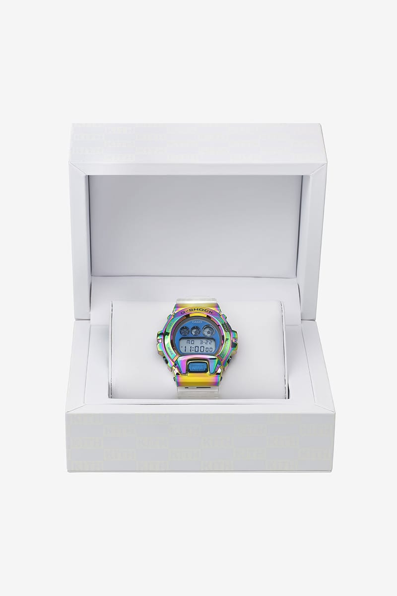 KITH x G-SHOCK GM-6900 Rainbow Watch Collab | Hypebae