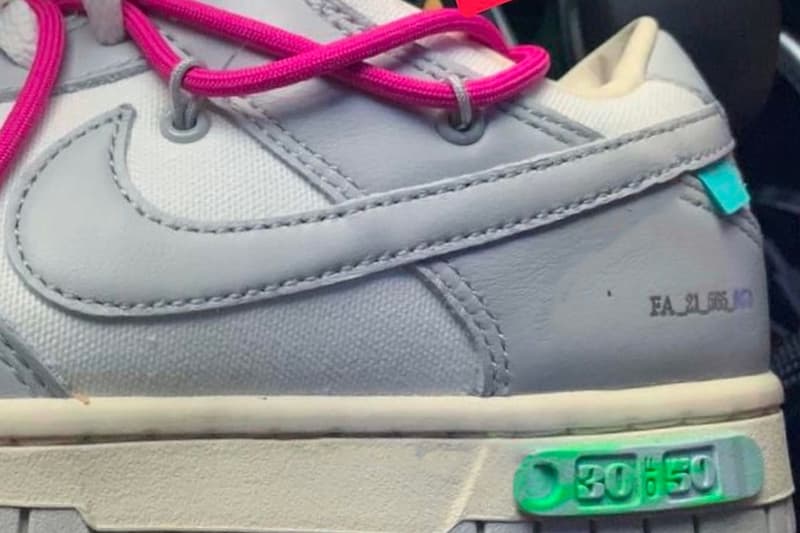 dunk low off white virgil