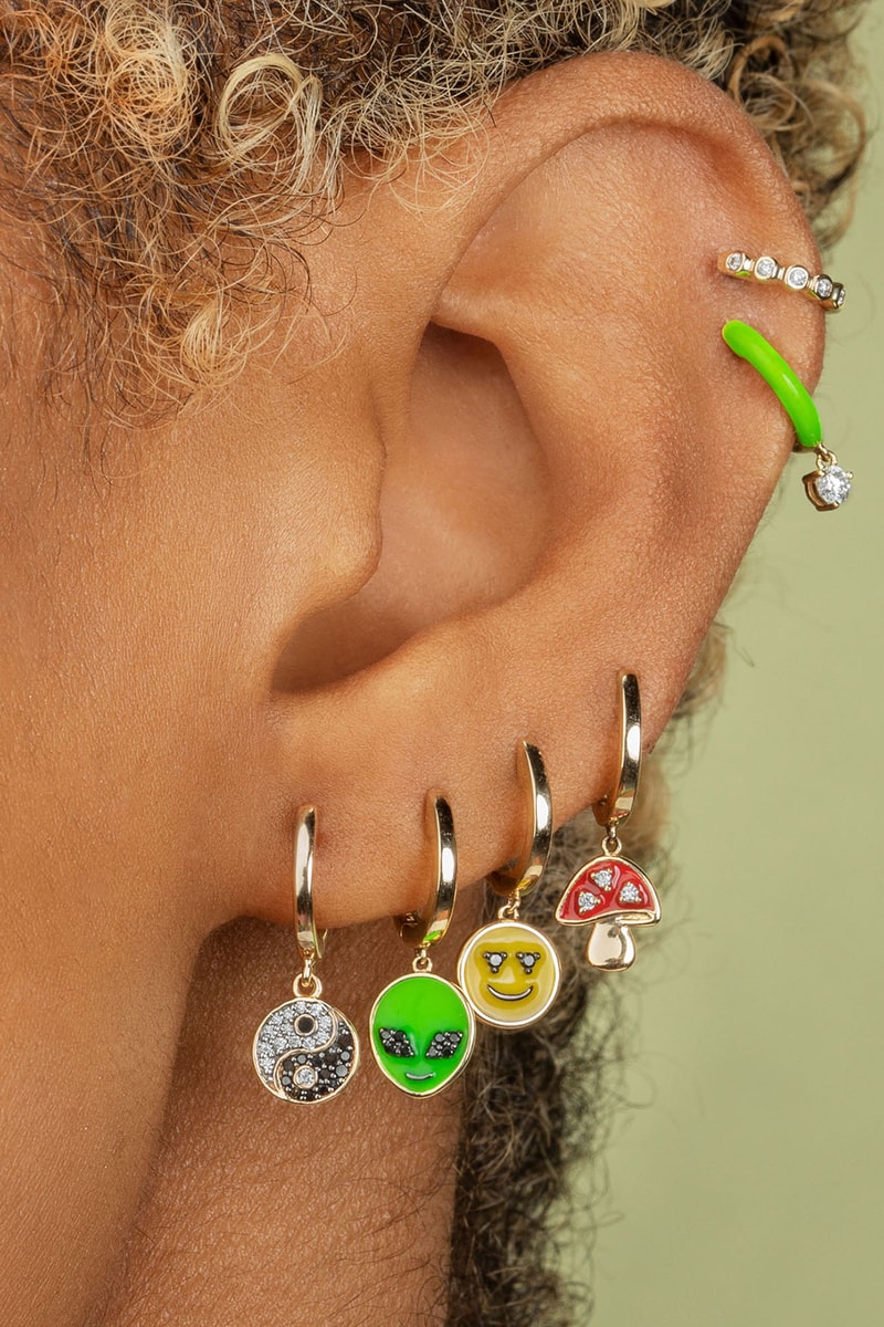 Last line earrings clearance