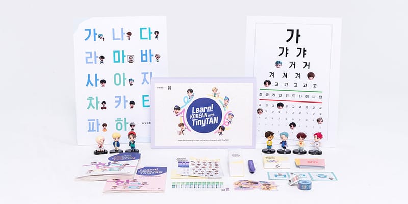 BTS 'Learn! KOREAN with TinyTAN' Language Study | Hypebae