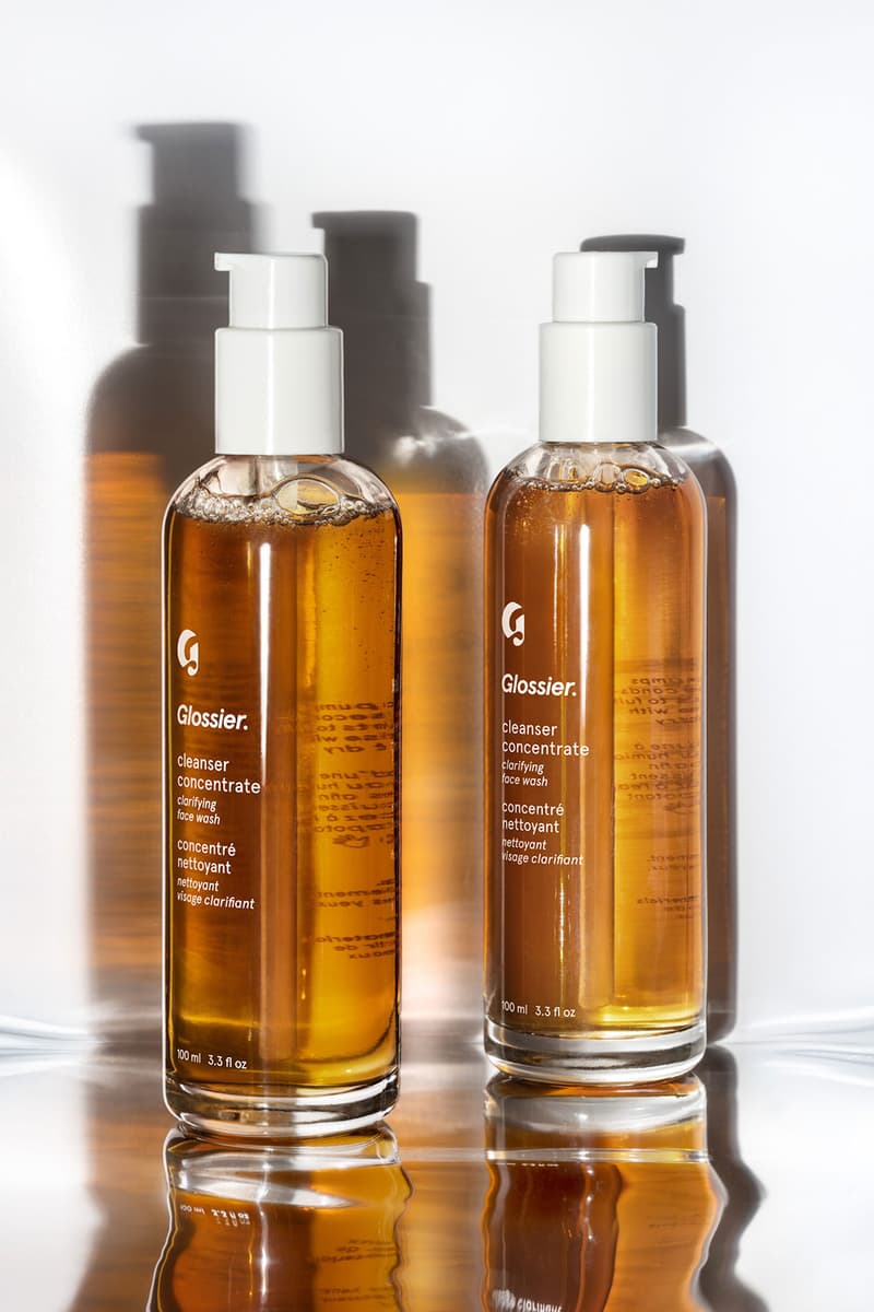 Body glossier wash hero daily oil beauty eczema dermatitis canada lotions flare creams lazy buzzfeed fanserviced recommended renew Glossier Debuts Cleanser Concentrate Face Wash | HYPEBAE