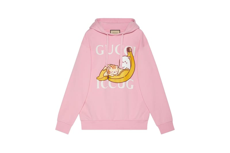 Gucci hoodie with on sale cat