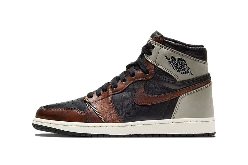 Jordan 1 black and brown hotsell