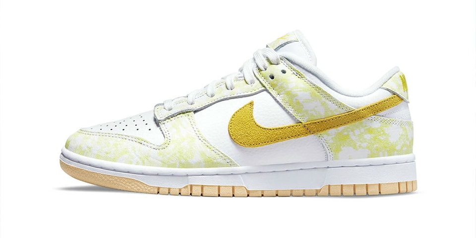 nike dunk low wmns yellow strike